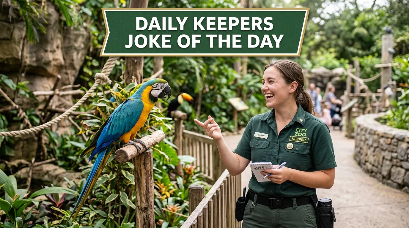 Daily Keepers Joke Of The Day