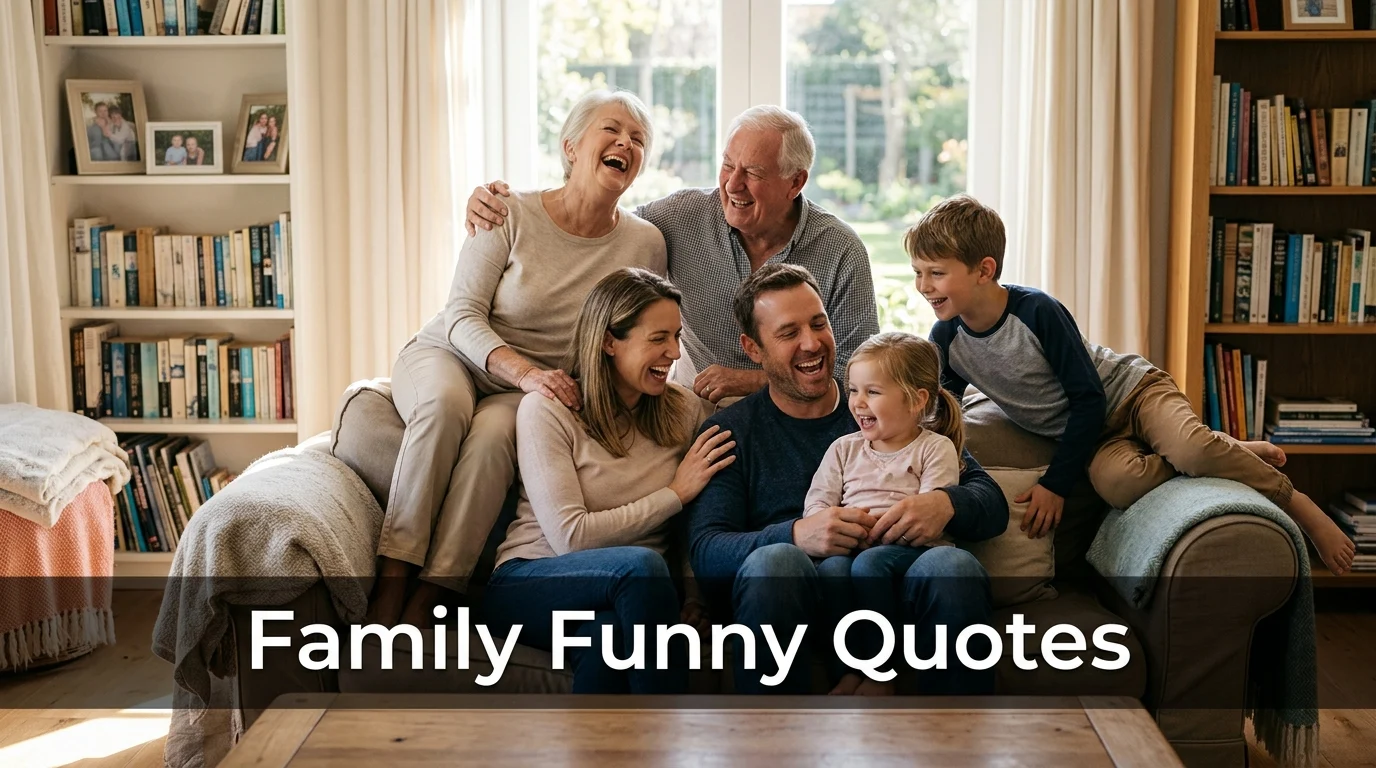 Family Funny Quotes