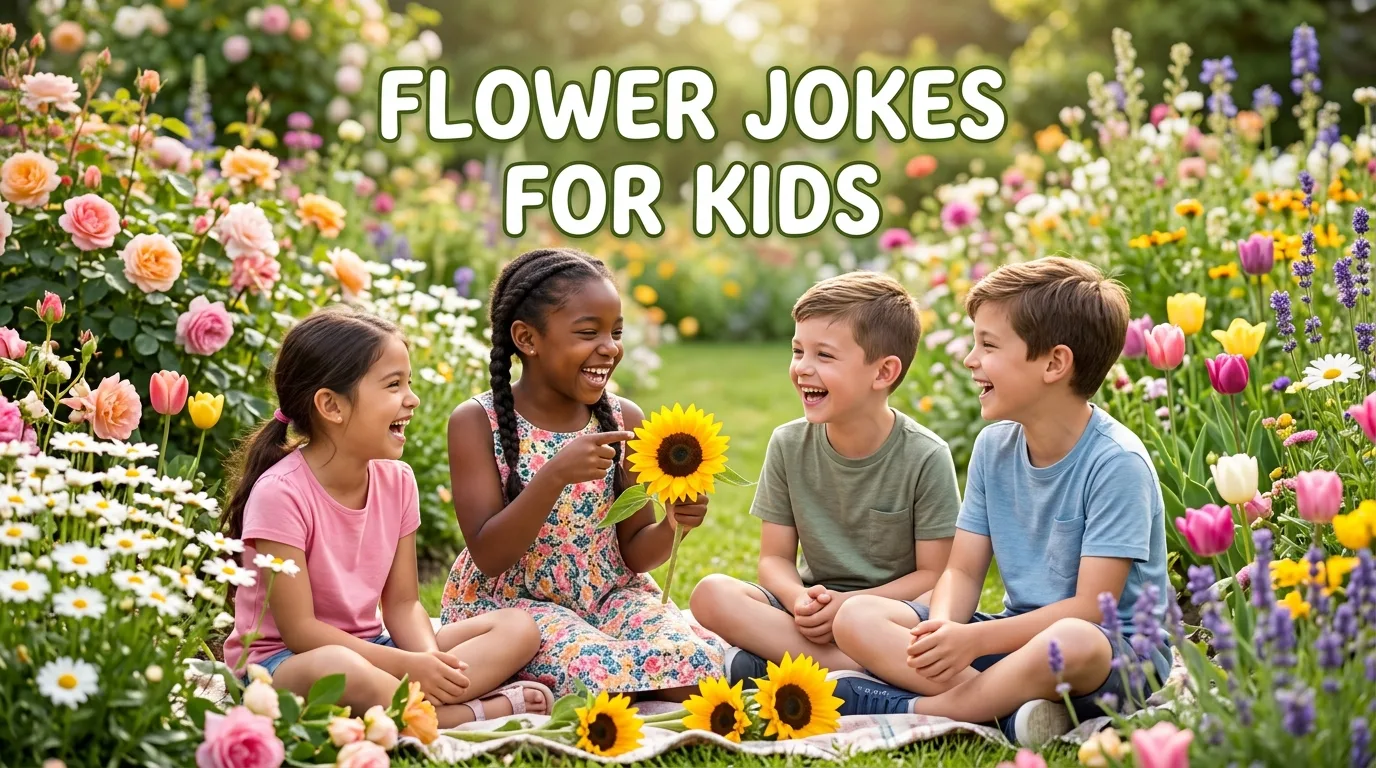 Flower Jokes For Kids