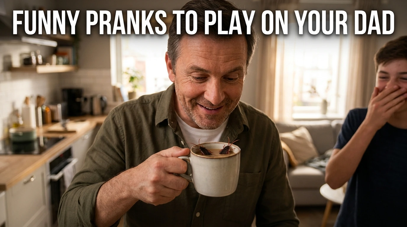 Funny Pranks To Play On Your Dad
