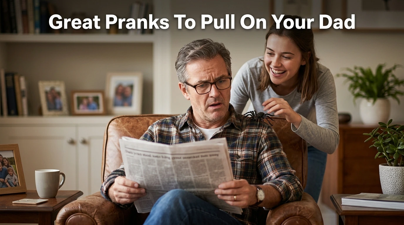 Great Pranks To Pull On Your Dad