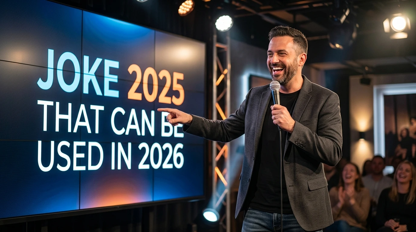 joke 2025 that can be used in 2026