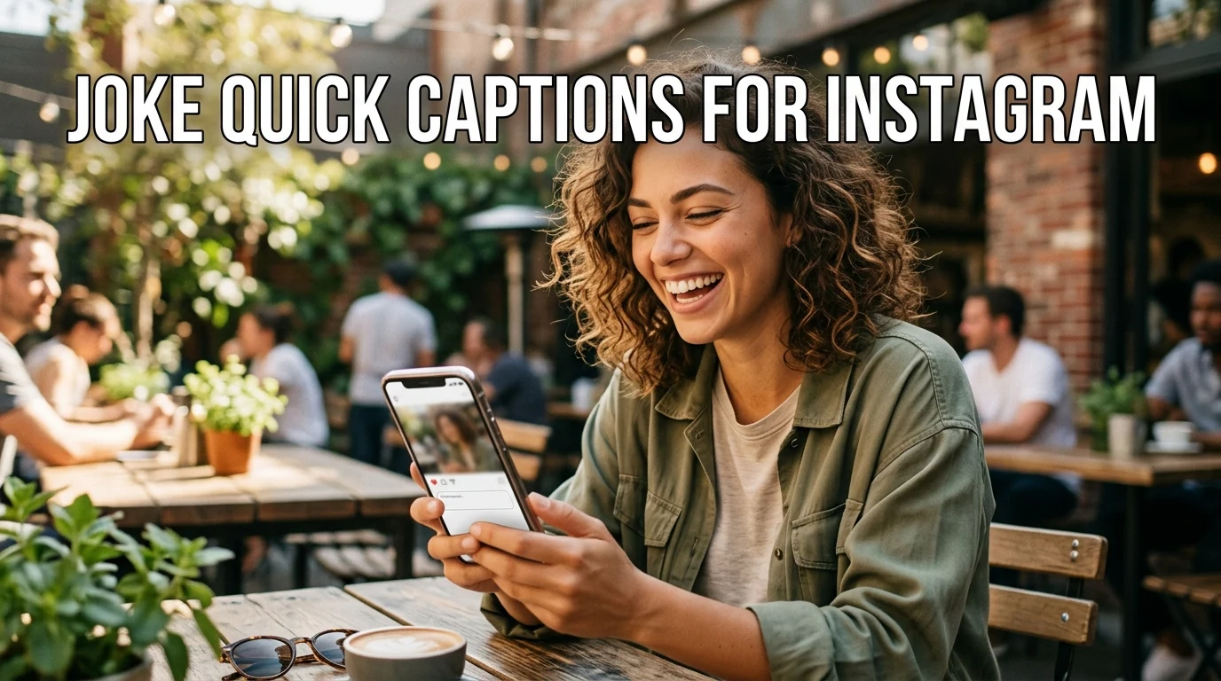 Joke Quick Captions for Instagram