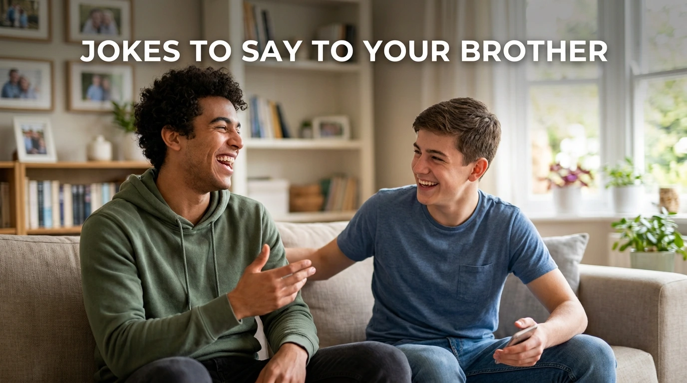 Jokes To Say To Your Brother