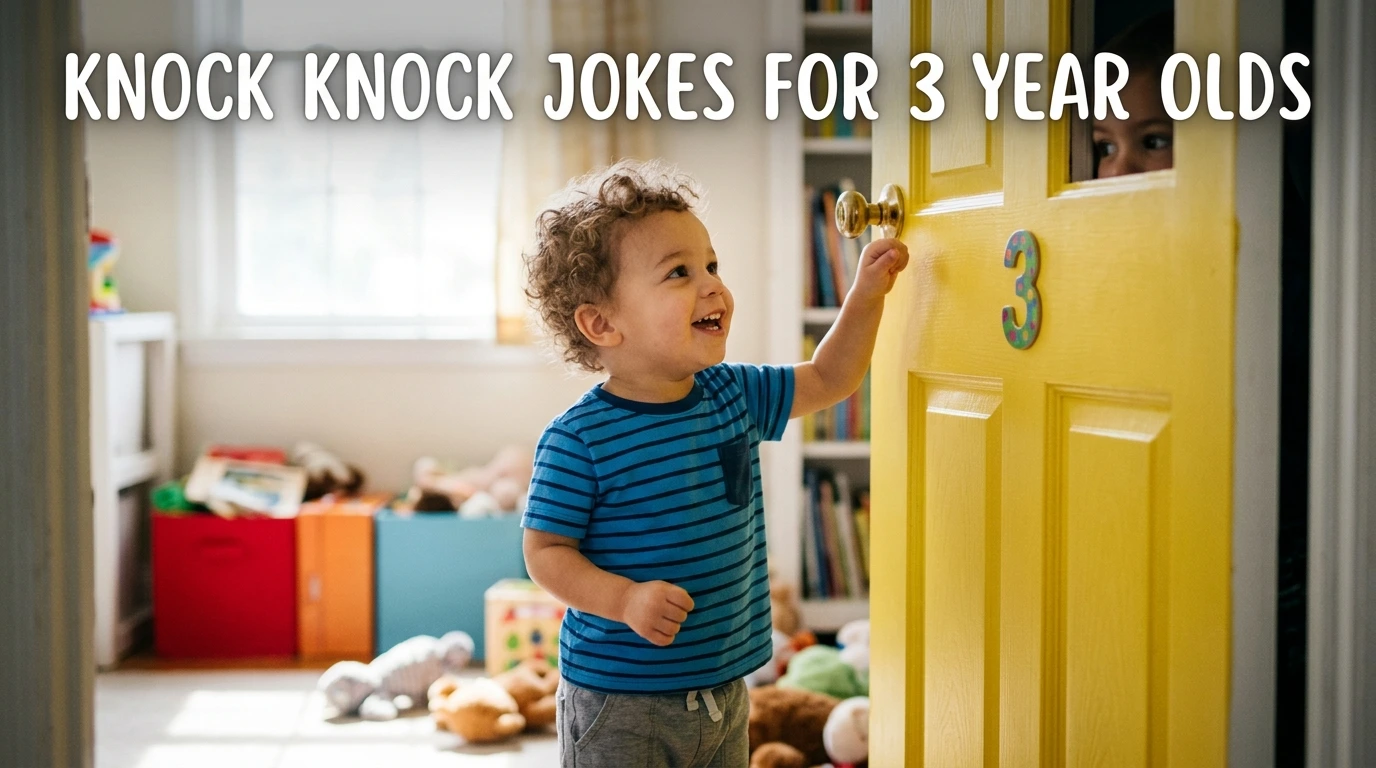 Knock Knock Jokes For 3 Year Olds