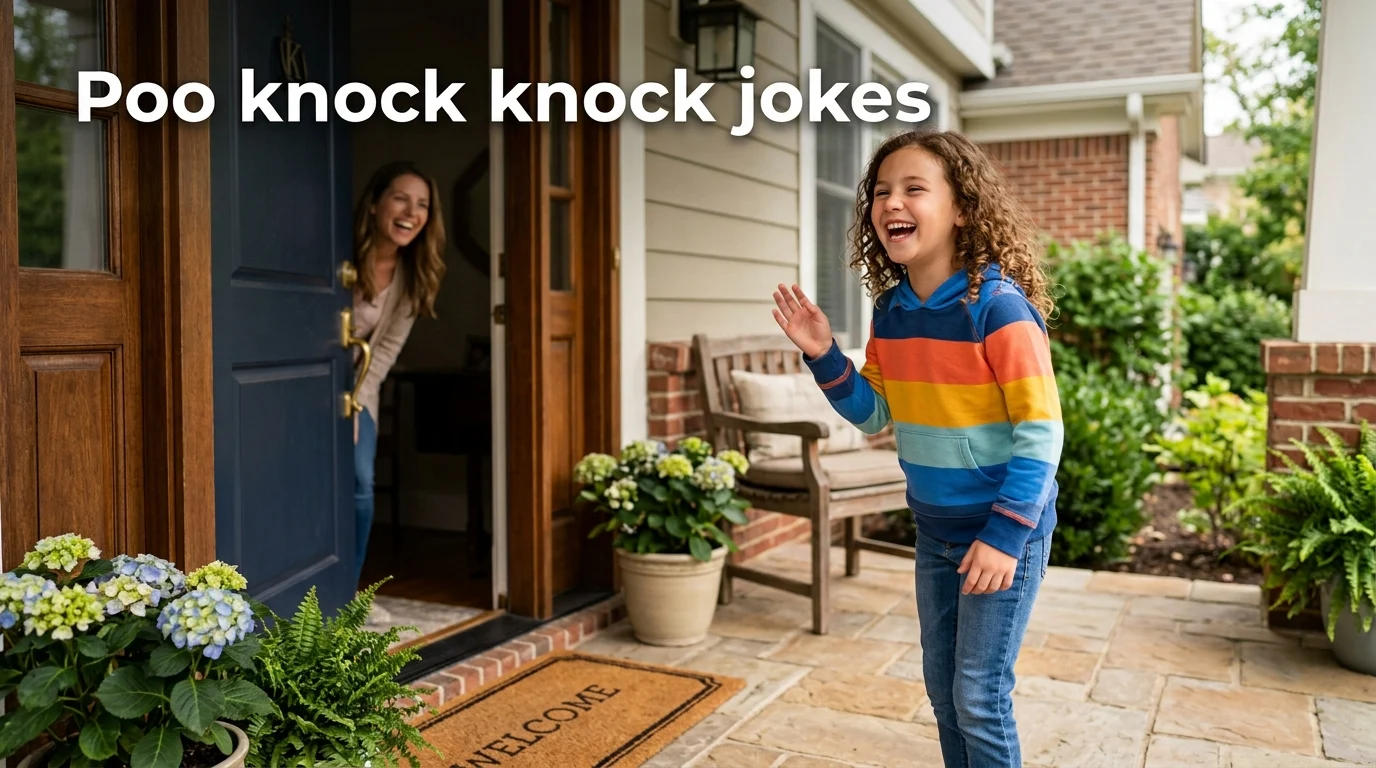 Poo knock knock jokes