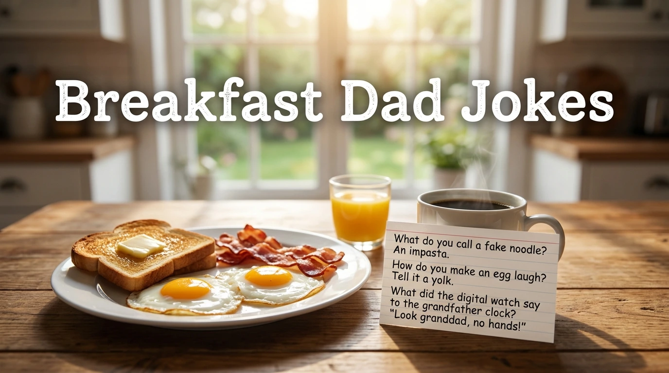 Breakfast Dad Jokes