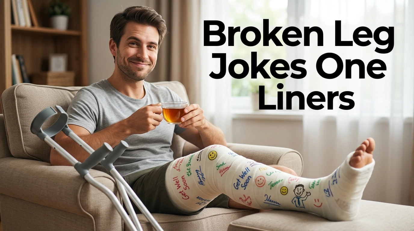 Broken Leg Jokes One Liners