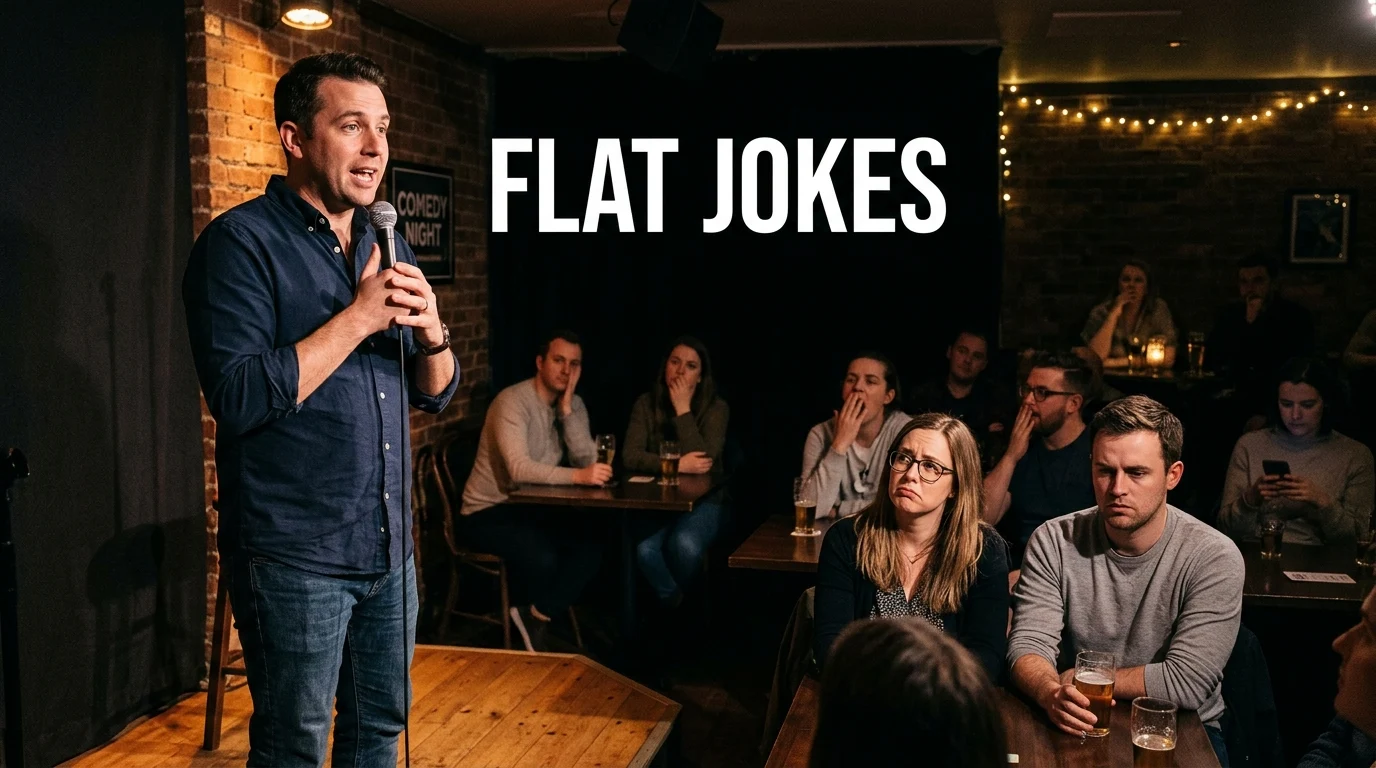 Flat jokes