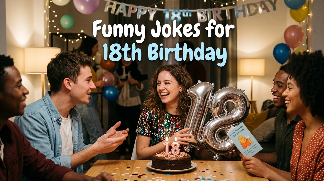 Funny Jokes for 18th Birthday
