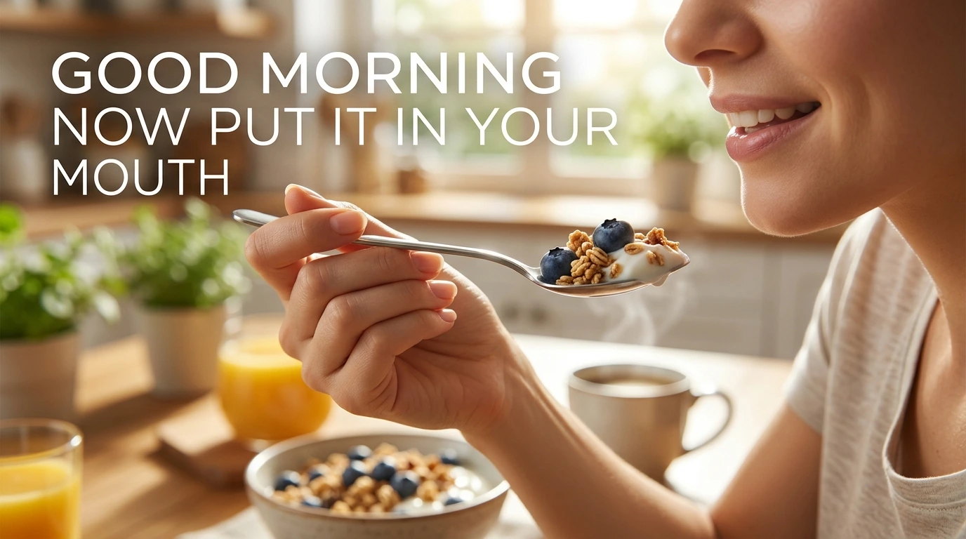 Good Morning Now Put It In Your Mouth