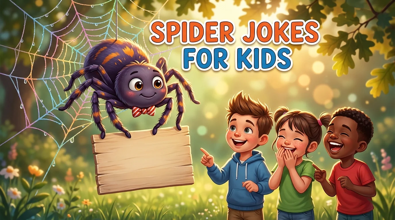 Spider Jokes for Kids