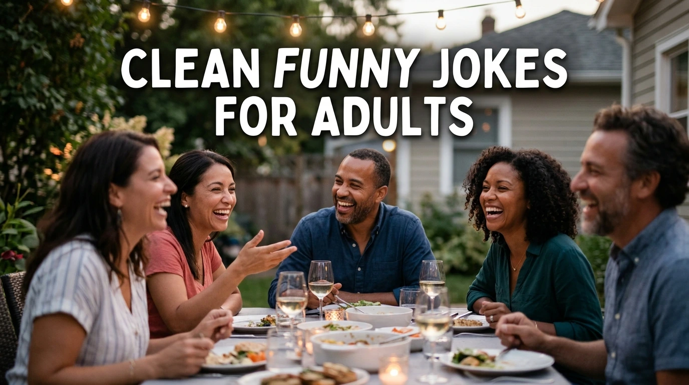 Clean Funny Jokes for Adults
