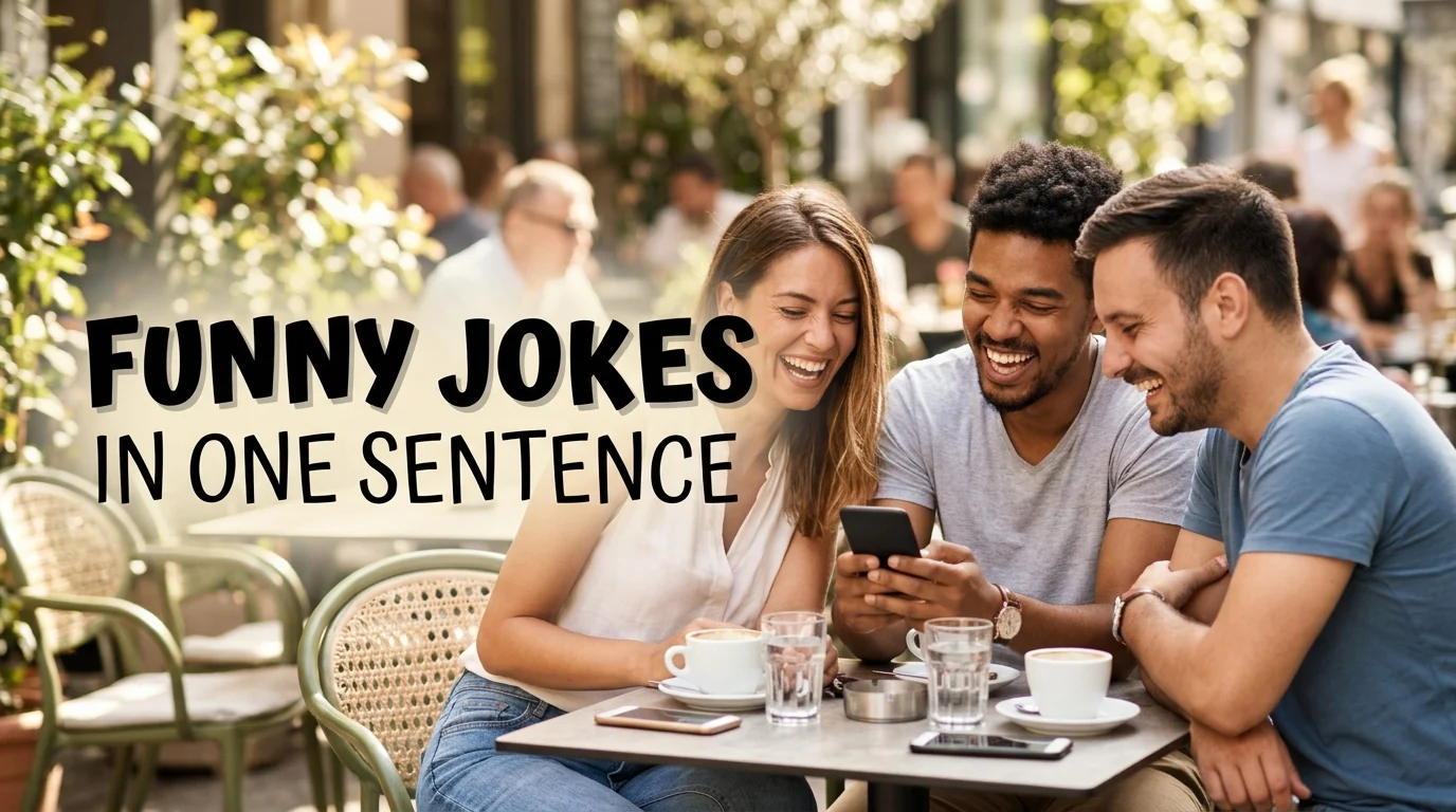 Funny Jokes in One Sentence