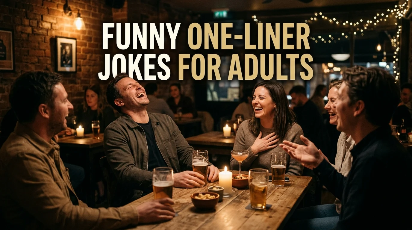 Funny One-Liner Jokes For Adults